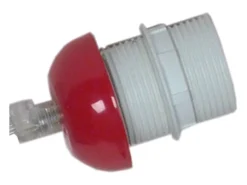 Suspensión TOSEL ,metal,Rojo,A80xD8xP8cm