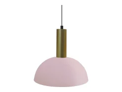 TOSEL Lámpara Suspendida^Suspensión ,metal, ,A 110x D24xP24cm Rosa