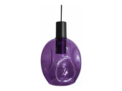 TOSEL Lámpara Suspendida^Suspensión ,metal, s,A100xD 20xP20cm Violeta