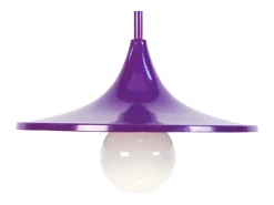 Discount TOSEL Suspensión ,metal, ,A70xD 27x P 27cm Violeta