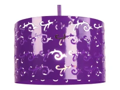 TOSEL Lámpara Suspendida^Suspensión ,metal., , A85xD30xP 30cm Violeta