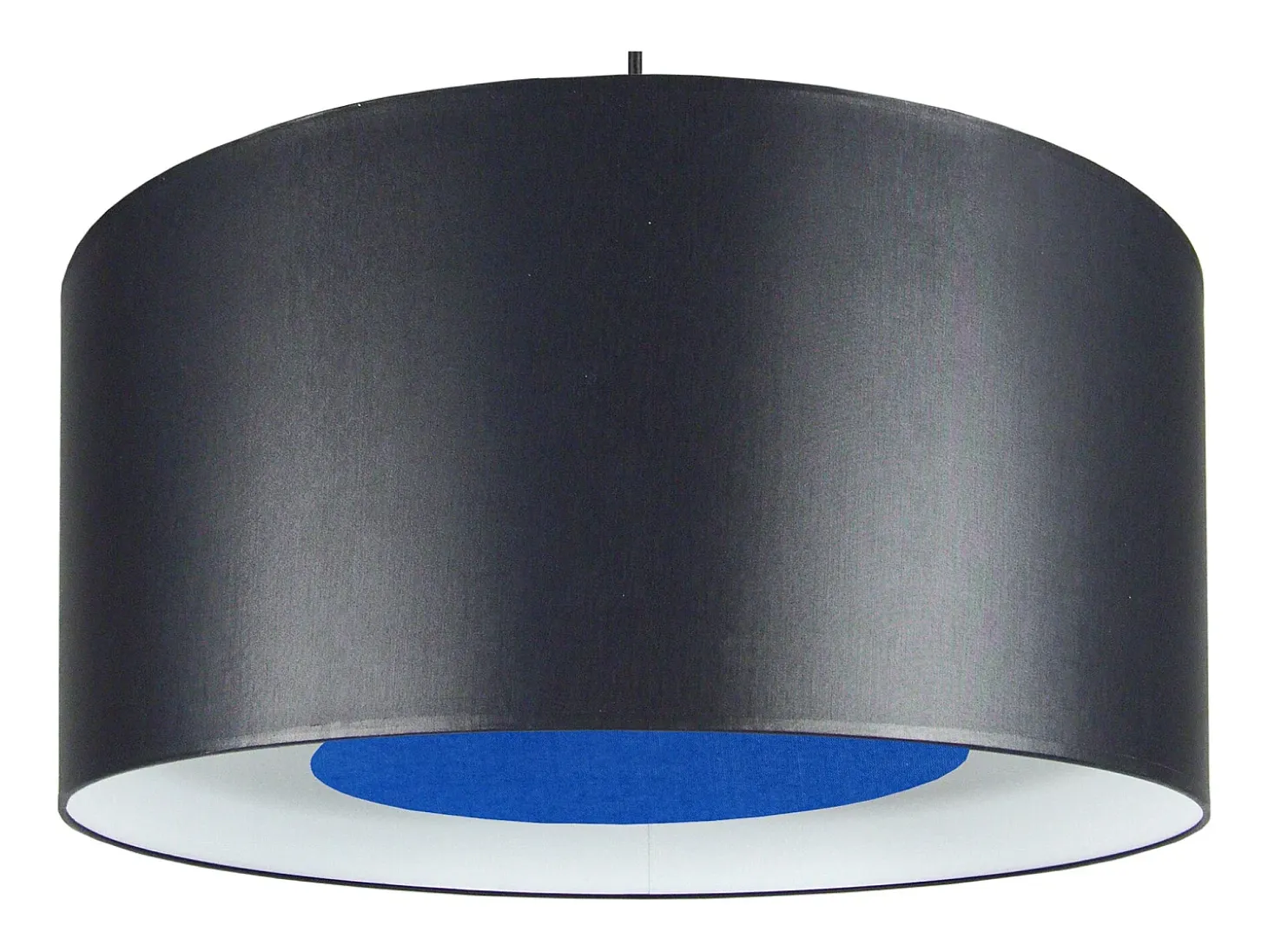 Suspensión TOSEL ,tela ,Negro ,A80xD35xP35cm