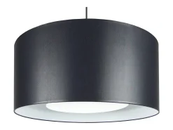 Suspensión TOSEL ,tela,Negro ,A80xD35xP35cm