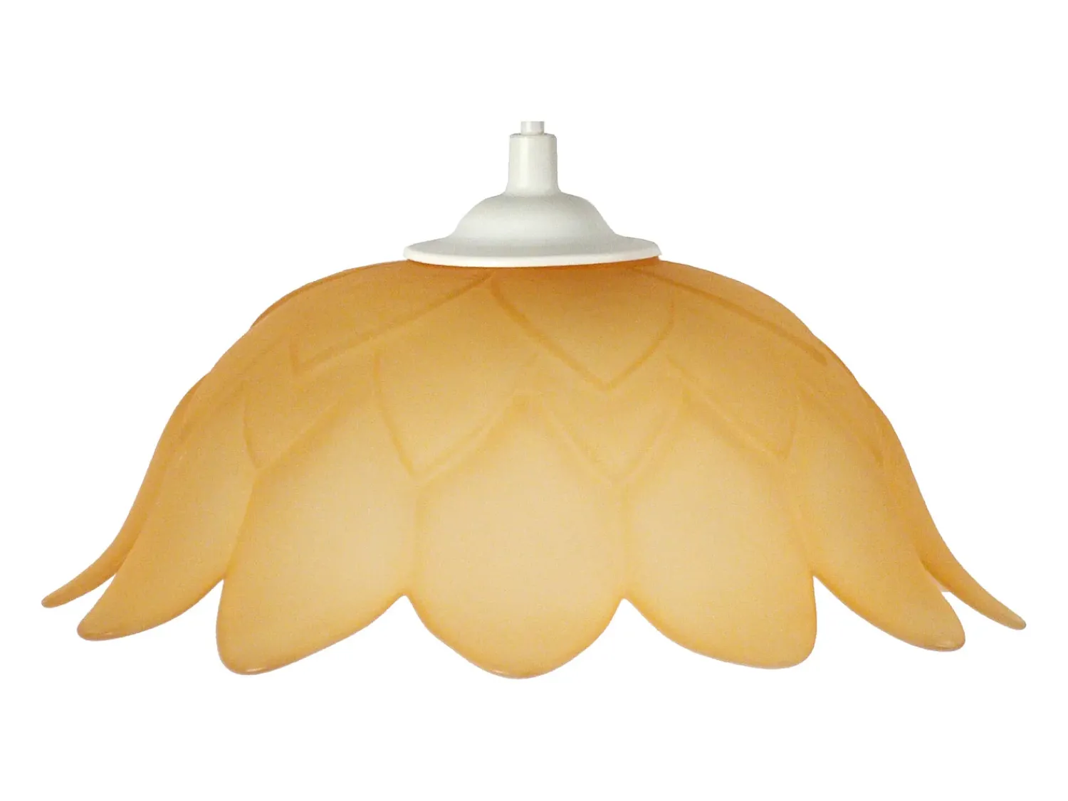 TOSEL Suspensión ,vidrio,,A74xD20xP20 cm Beige