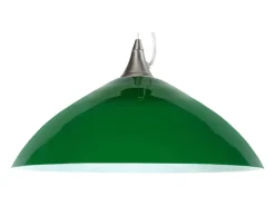 Suspensión TOSEL ,vidrio,Blanco,A77xD38xP38cm