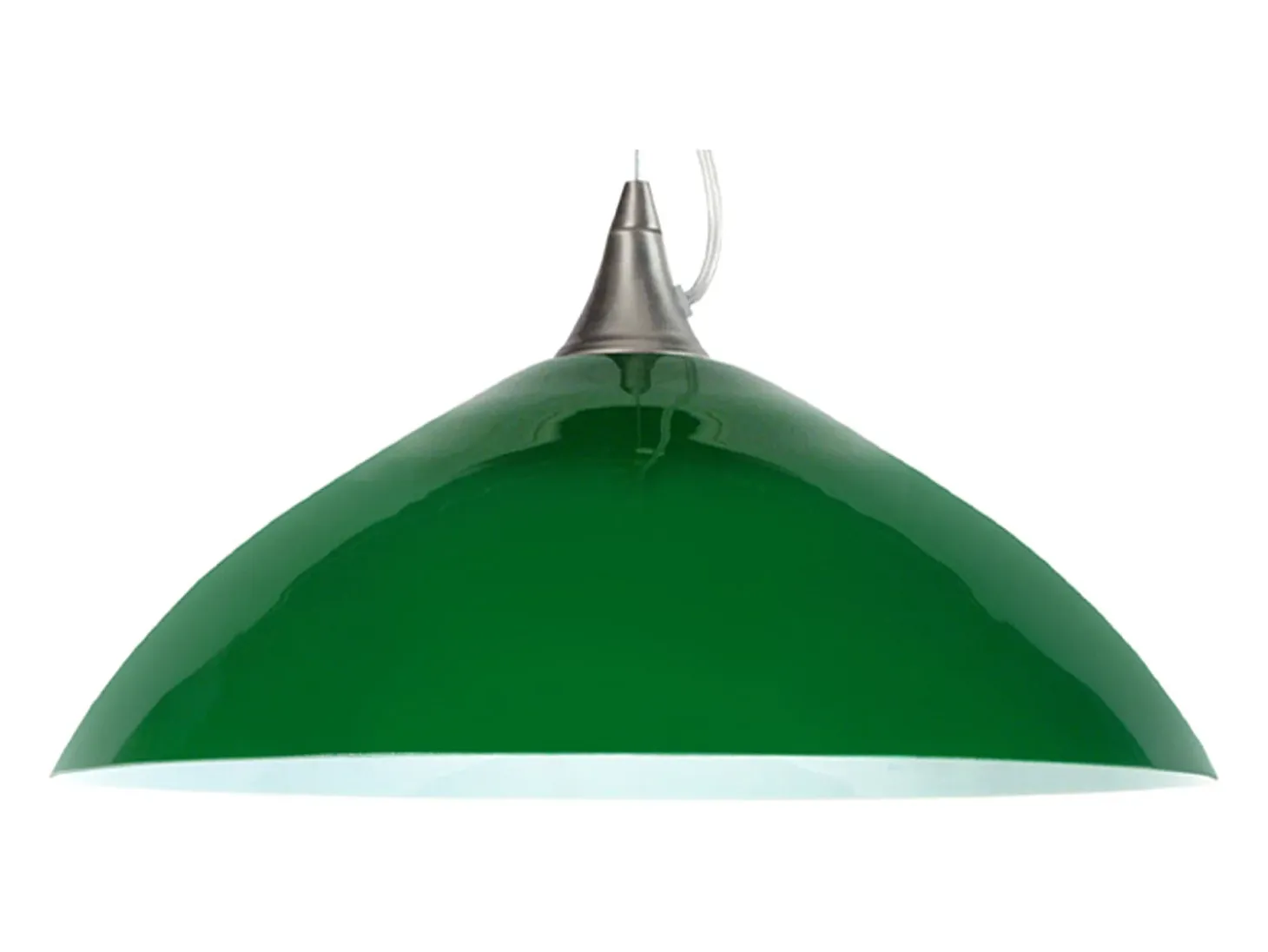 Suspensión TOSEL ,vidrio,Blanco,A77xD38xP38cm