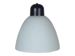 TOSEL Suspensión ,vidrio,,A80xD13xP13cm Blanco