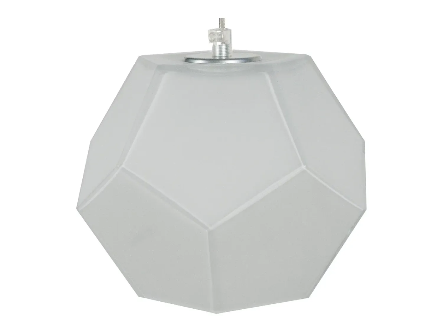 TOSEL Lámpara Suspendida^Suspensión ,vidrio, ,A 77xD19x P 19cm Gris