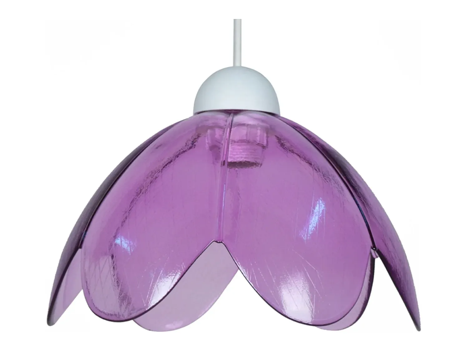TOSEL Lámpara Suspendida^Suspensión ,vidrio, ,A80xD8xP8cm Violeta