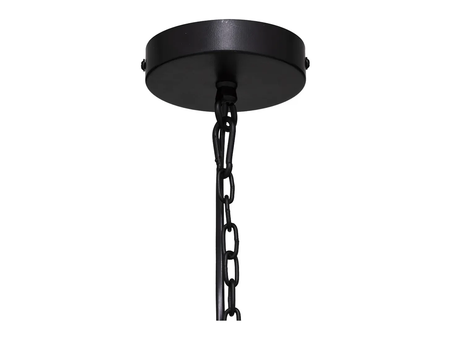 Suspensión con polea de metal y madera