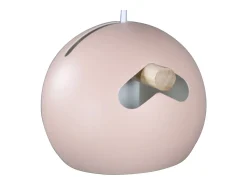 Venture Home Lámpara Suspendida^Suspensión de acero Tubbie old rose con 1 pantalla Rosa