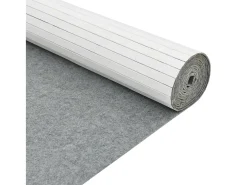 Tabique divisorio blanco 165x800 cm bambú