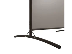 Tabique divisorio de 4 paneles Antracita 346x180 cm Tejido