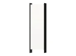 Tabique divisorio de 5 paneles, blanco, 250 x 180 cm