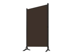 Sale Tabique divisorio de 3 paneles Marrón 260x180 cm Marru00f3n