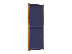 Sale Tabique divisorio de 3 paneles oscuro 210x180 cm Azul