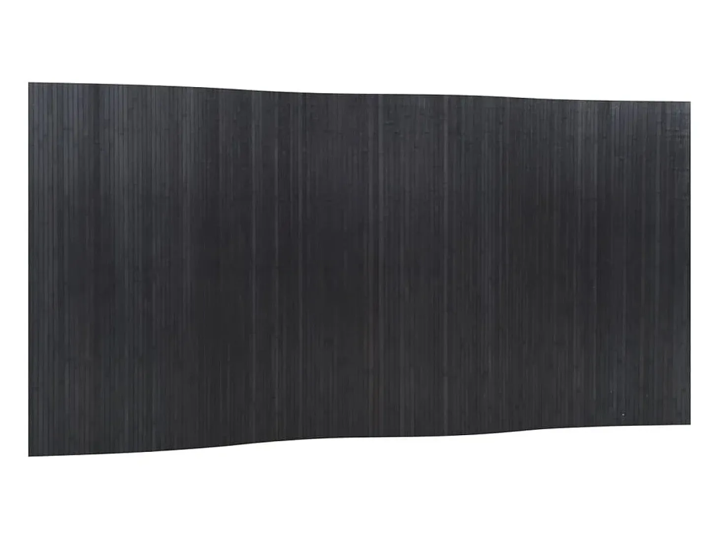 Tabique divisorio gris 165x400 cm bambú