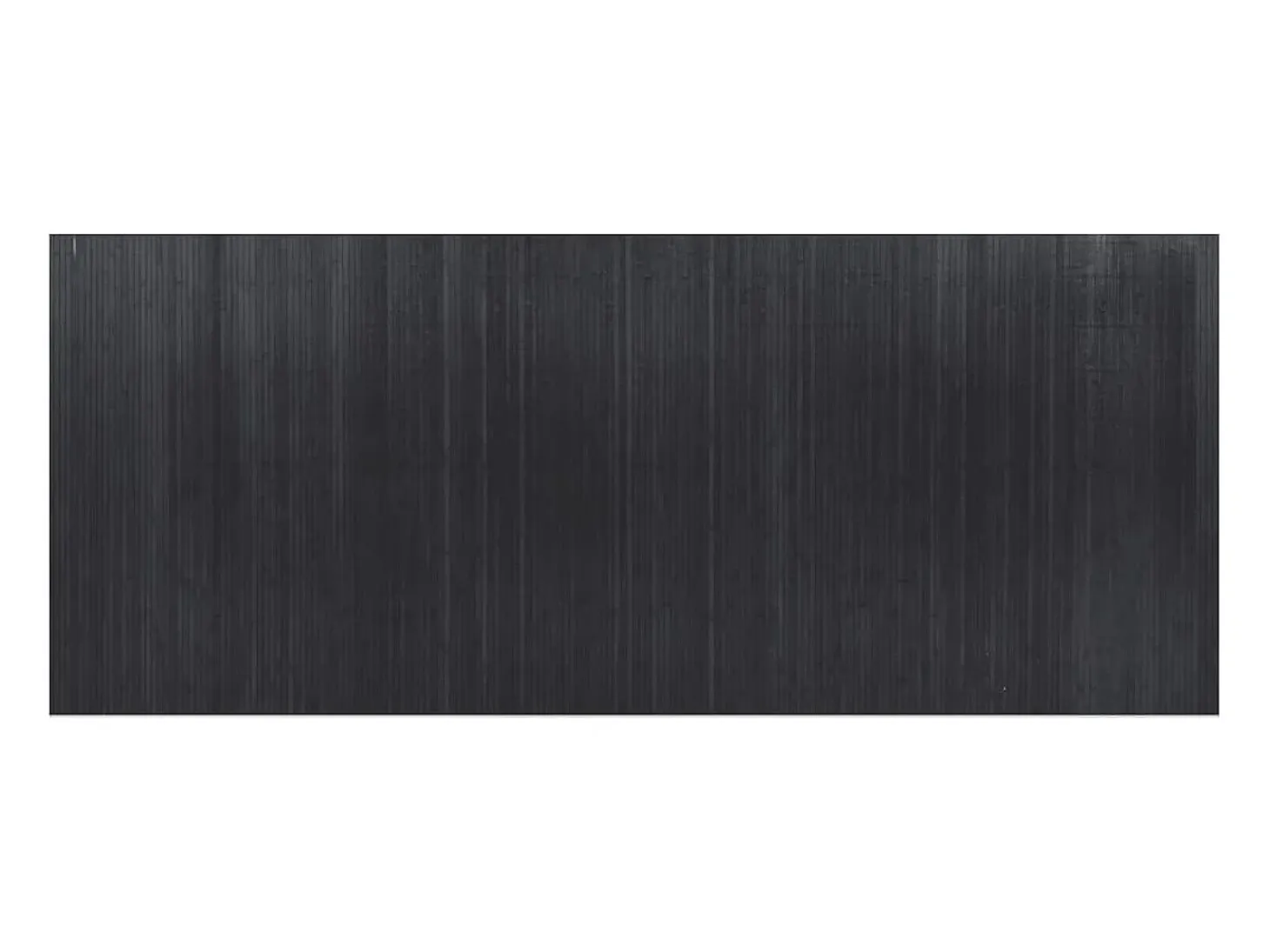 Tabique divisorio gris 165x400 cm bambú