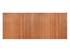 Tabique divisorio marrón 165x400 cm bambú