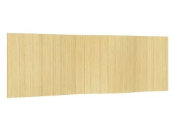 Tabique divisorio natural claro 165x600 cm bambú Beige