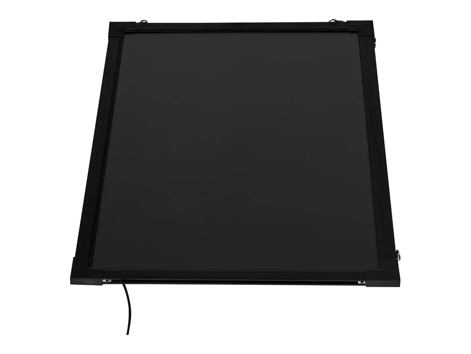 Cuadro^Tablero de Escritura de Mensajes a LED SucceBuy 40,5 x 60,5 cm, con Marcadores y Teléfono Negro