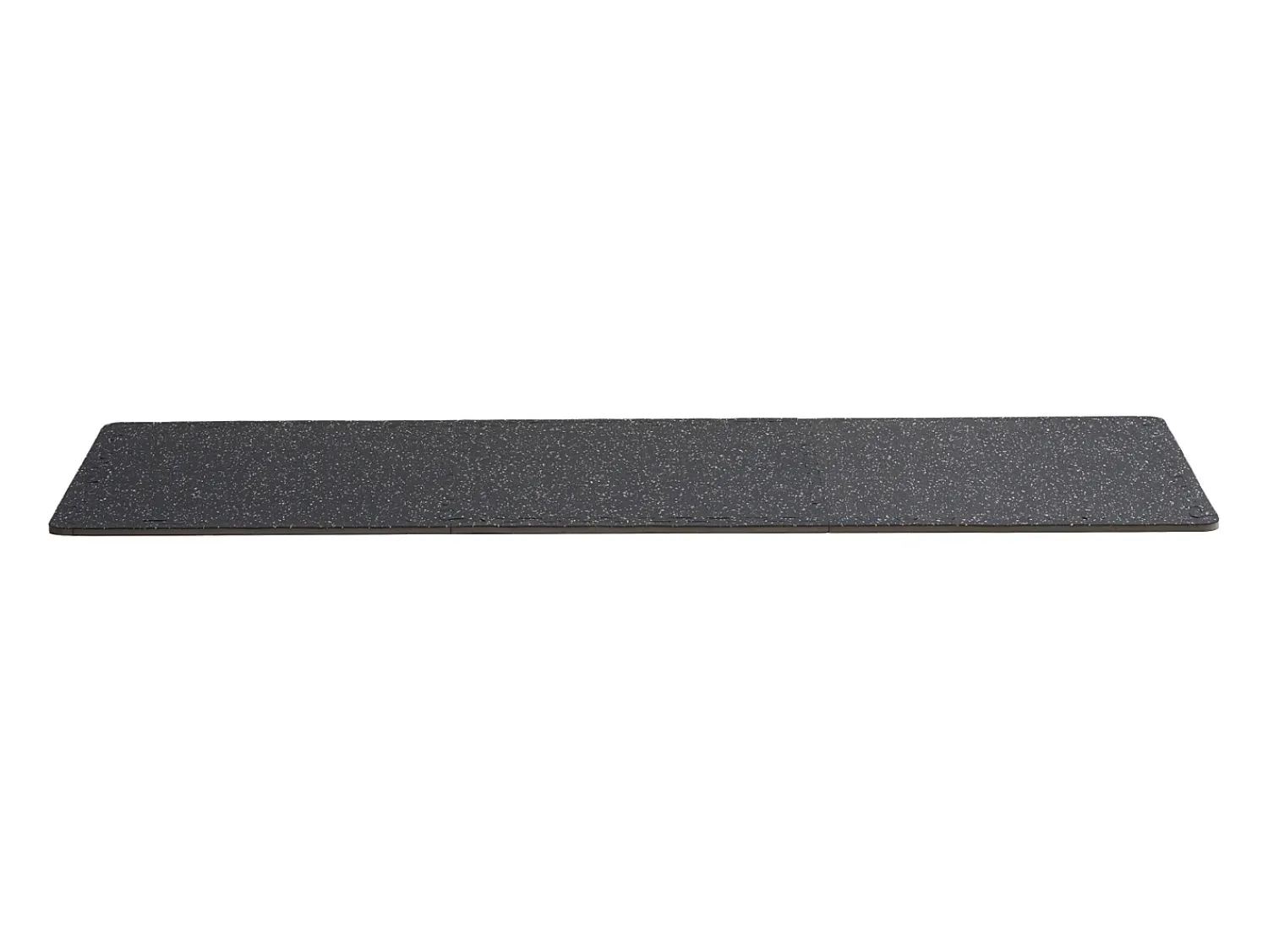 Felpudo^Tapete Entrelazado SucceBuy de 1.4 cm de Grosor para Gimnasio, 25 Piezas, Superficie de Goma, Blanco y Negro