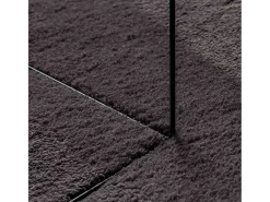 Online Tapiz Antracita 160 x 230 cm Poliéster Gris