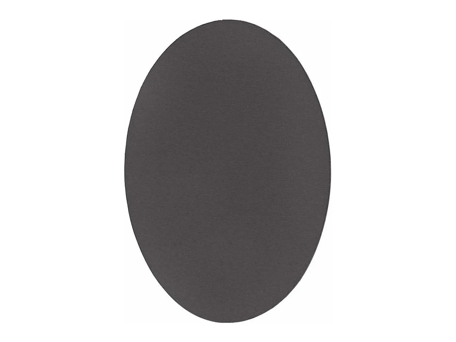 Tapiz Antracita 120 x 170 cm Poliéster Gris