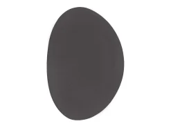 Discount Tapiz HUARTE Antracita 160 x 230 cm Poliéster Gris