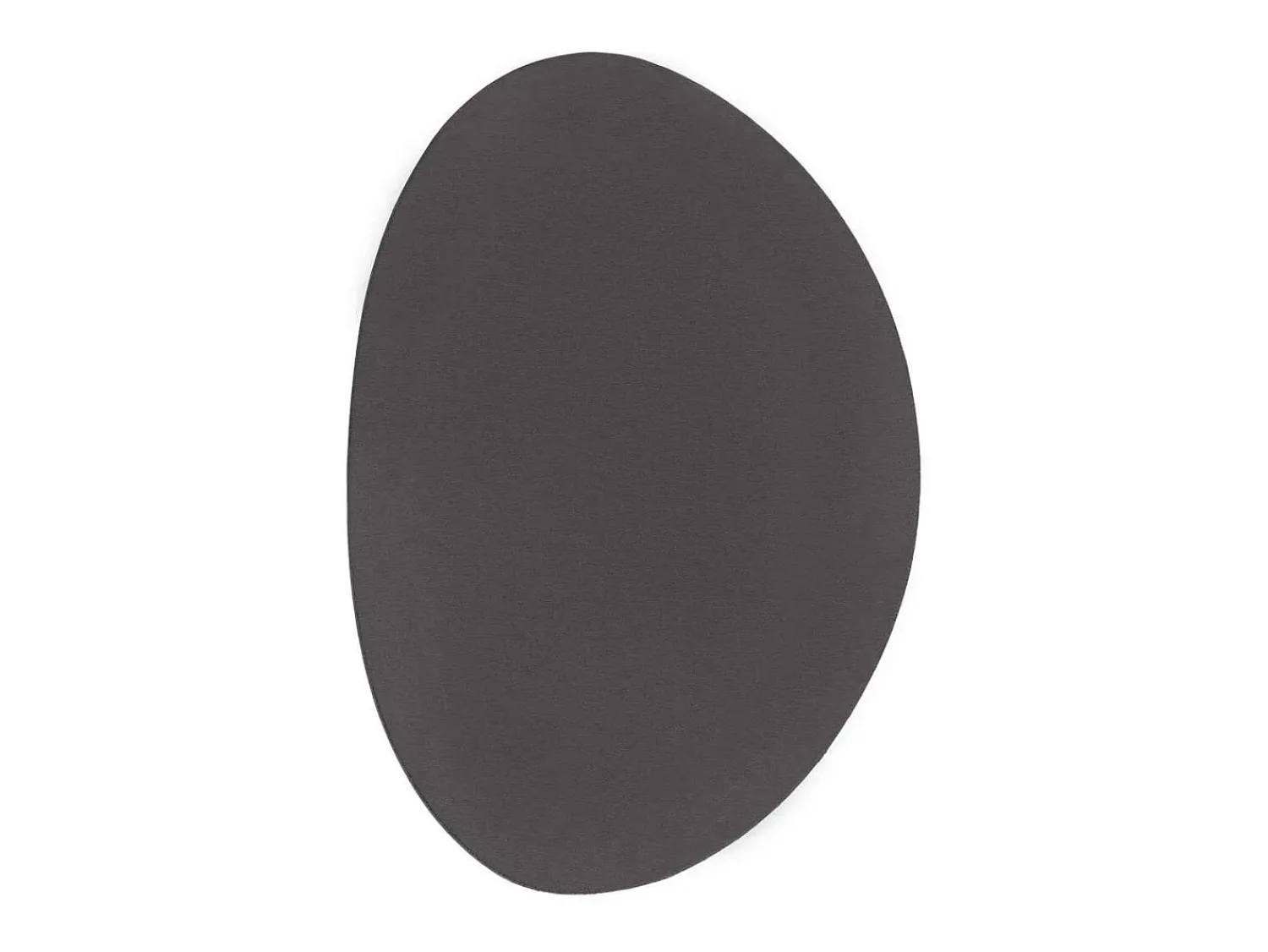 Discount Tapiz HUARTE Antracita 160 x 230 cm Poliéster Gris