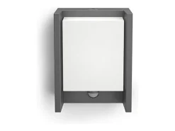 TechBrey Aplique de Pared Exterior LED con Sensor de Movimiento 6W PHILIPS Arbour