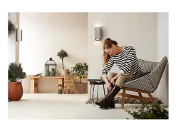 TechBrey Aplique de Pared Exterior Doble Iluminación PHILIPS Trowel