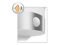 TechBrey Aplique de Pared Exterior LED con Sensor Movimiento 3.5W PHILIPS Calgary