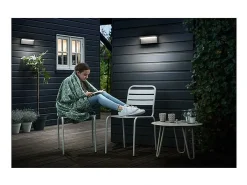 TechBrey Aplique de Pared Exterior LED 2x4.5W PHILIPS Bustan