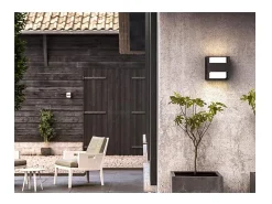 TechBrey Aplique de Pared Exterior LED Doble Iluminació 2x4.5W PHILIPS Arbour
