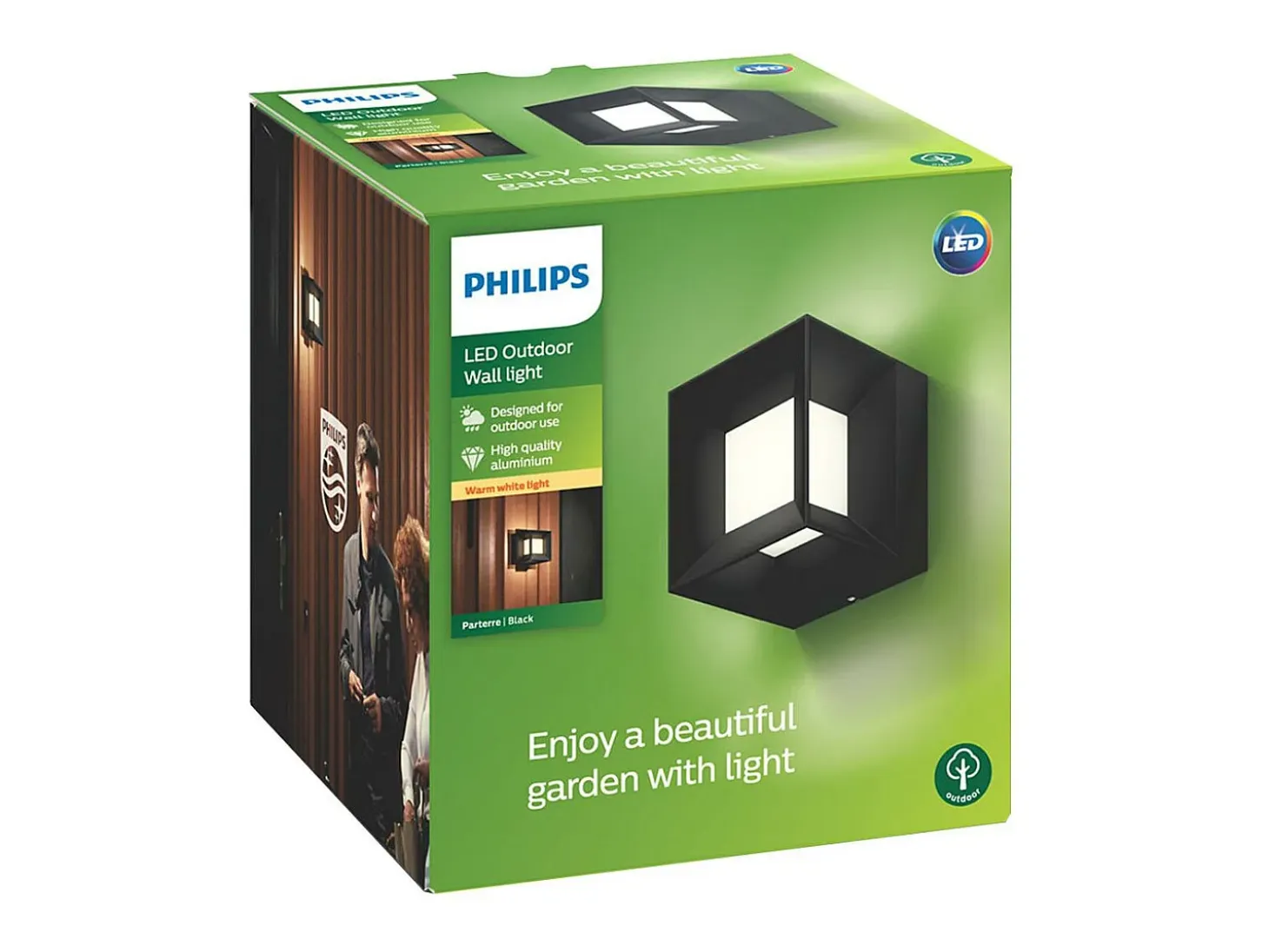 TechBrey Aplique LED PHILIPS Parterre 8W