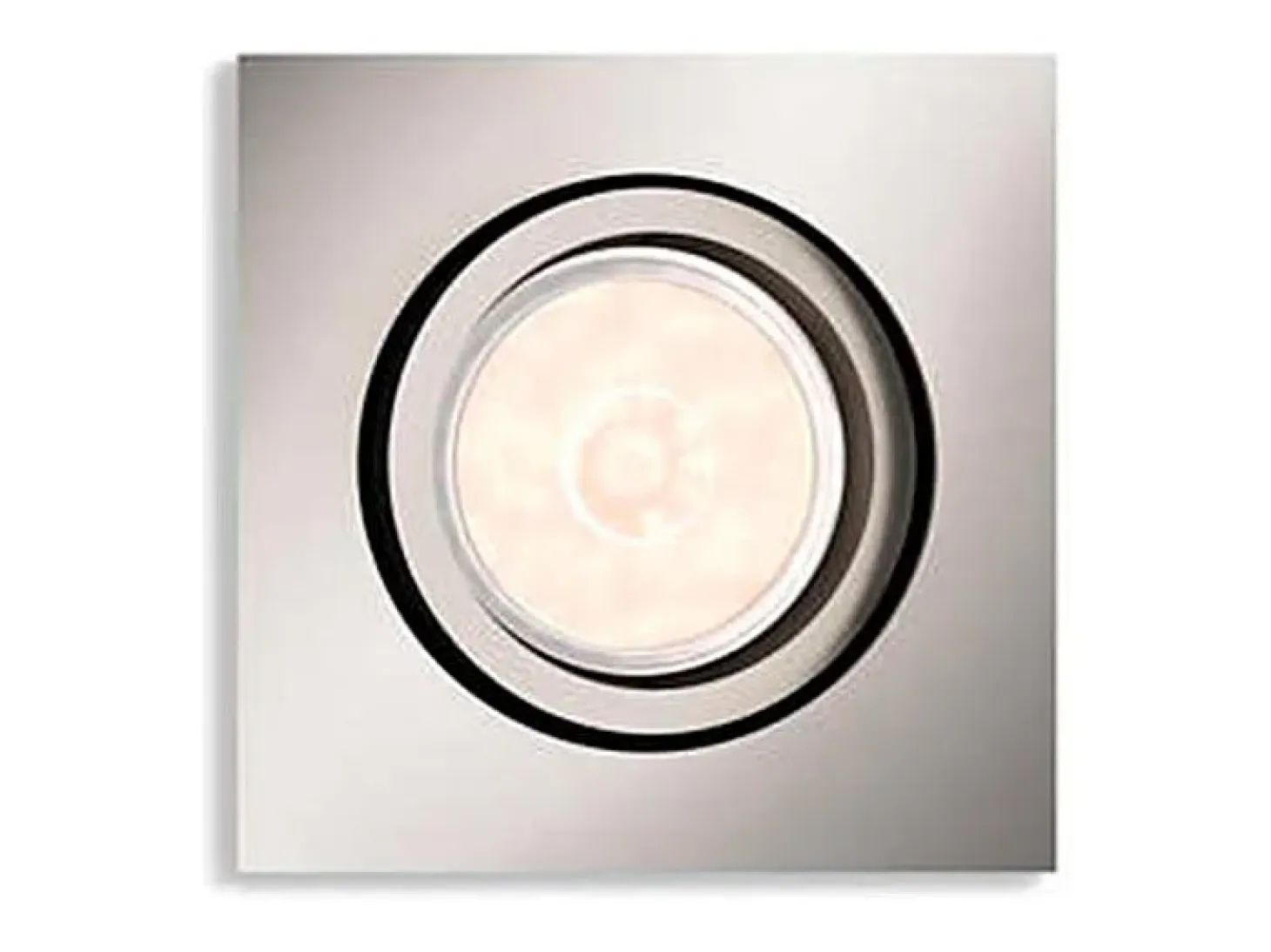 TechBrey Foco Downlight Cuadrado PHILIPS Donegal Corte Ø70 mm