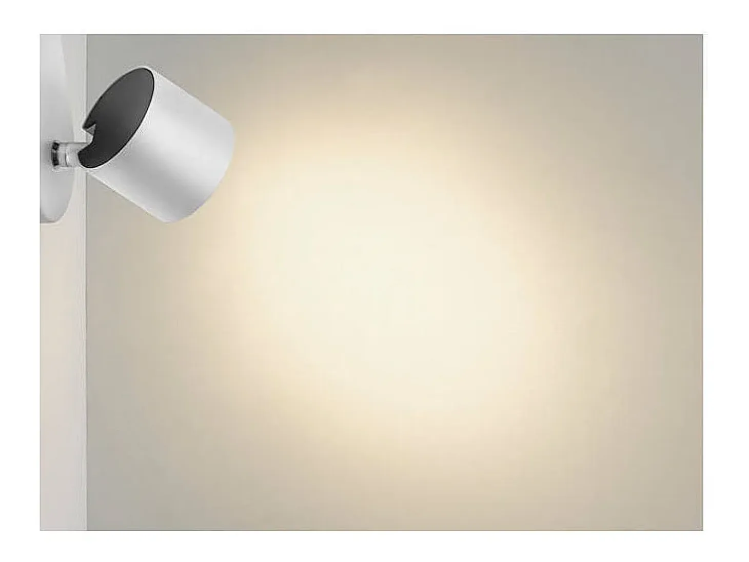 TechBrey Lámpara de Techo LED Regulable 2 Focos 2x4.5W PHILIPS Star