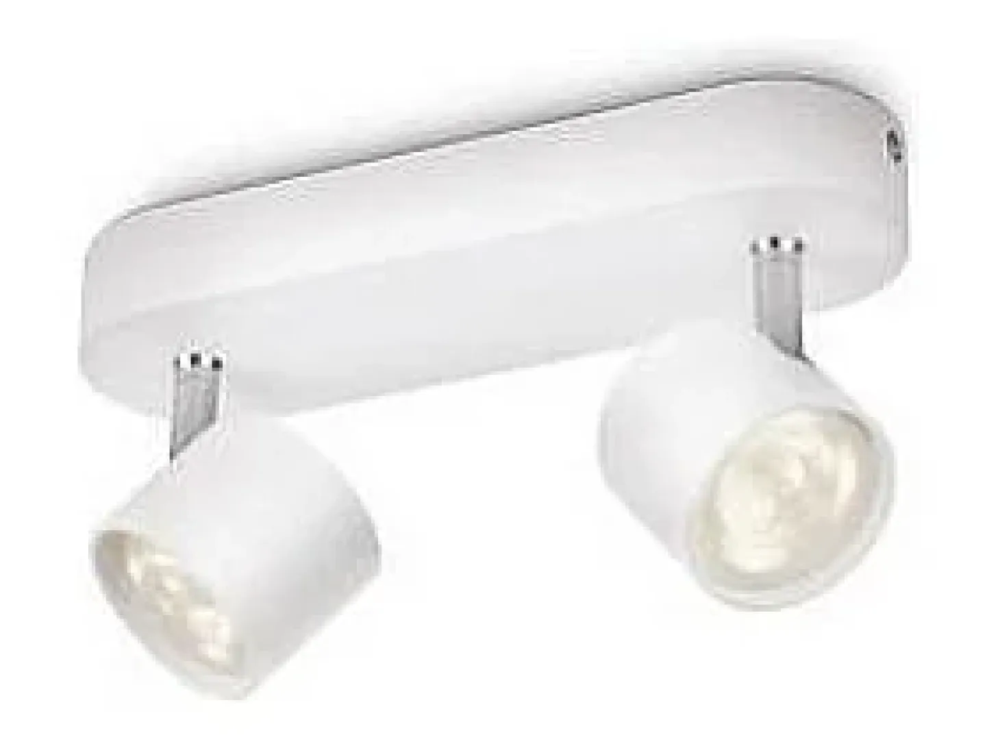 TechBrey Lámpara de Techo LED Regulable 2 Focos 2x4.5W PHILIPS Star