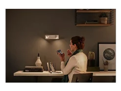 Best Ledkia TechBrey Lámpara de Techo LED Regulable WarmGlow 2 Focos 2x4.5W PHILIPS Star Transparente