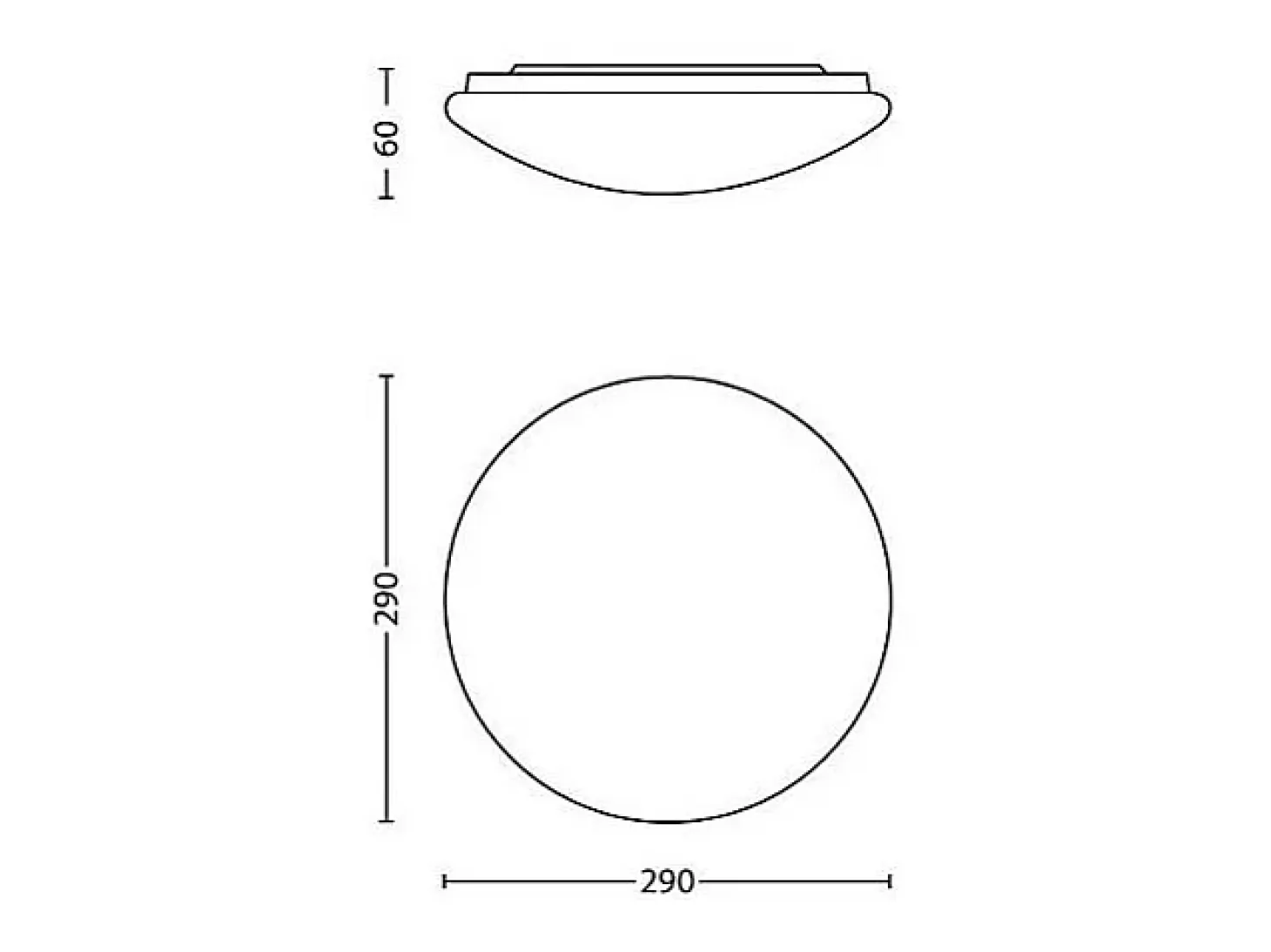 TechBrey Plafón LED Gris 12W PHILIPS Twirly