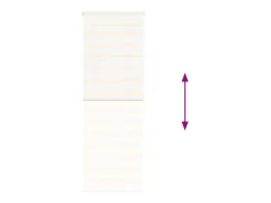 Sale Tejido para estor cebra jaspeado ancho 65,9 cm poliéster Beige