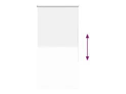 Tejido para estor enrollable opaco ancho 80,7 cm poliéster