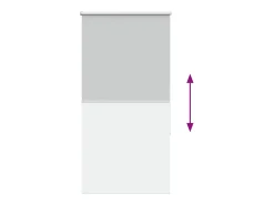 Tejido para estor enrollable opaco ancho 70,7 cm poliéster