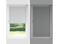 Tejido para estor enrollable opaco ancho 90,7 cm poliéster