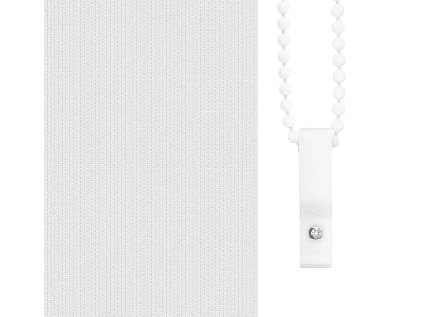 Tejido para estor enrollable opaco ancho 90,7 cm poliéster