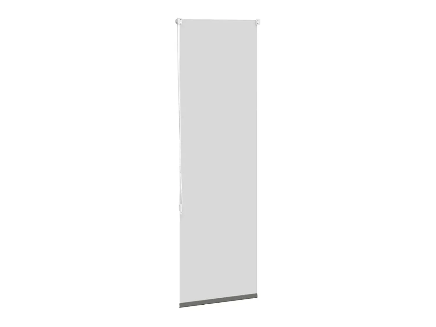 Sale Tejido para estor enrollable opaco ancho 55,7 cm poliéster Gris