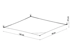 Tessuto Decorativo A Filo Bianco Chiaro G13 Tejido Rasante Decorativo Blanco Claro G13