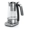 Discount Tetera eléctrica Muse MS-320T 1,2L acero inoxidable con infusor, control de temperatura 80-100°C, apagado automático y función mantener caliente
