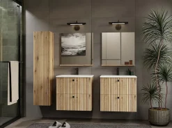 TIGO - Espejo de baño con estante tigo 60x61,5 cm